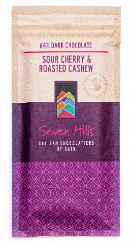 64% Dark Chocolate Blend with Sour Cherry & Roasted Cashew